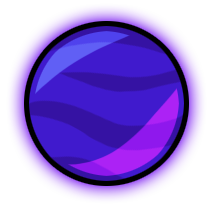 A glowing essence orb.